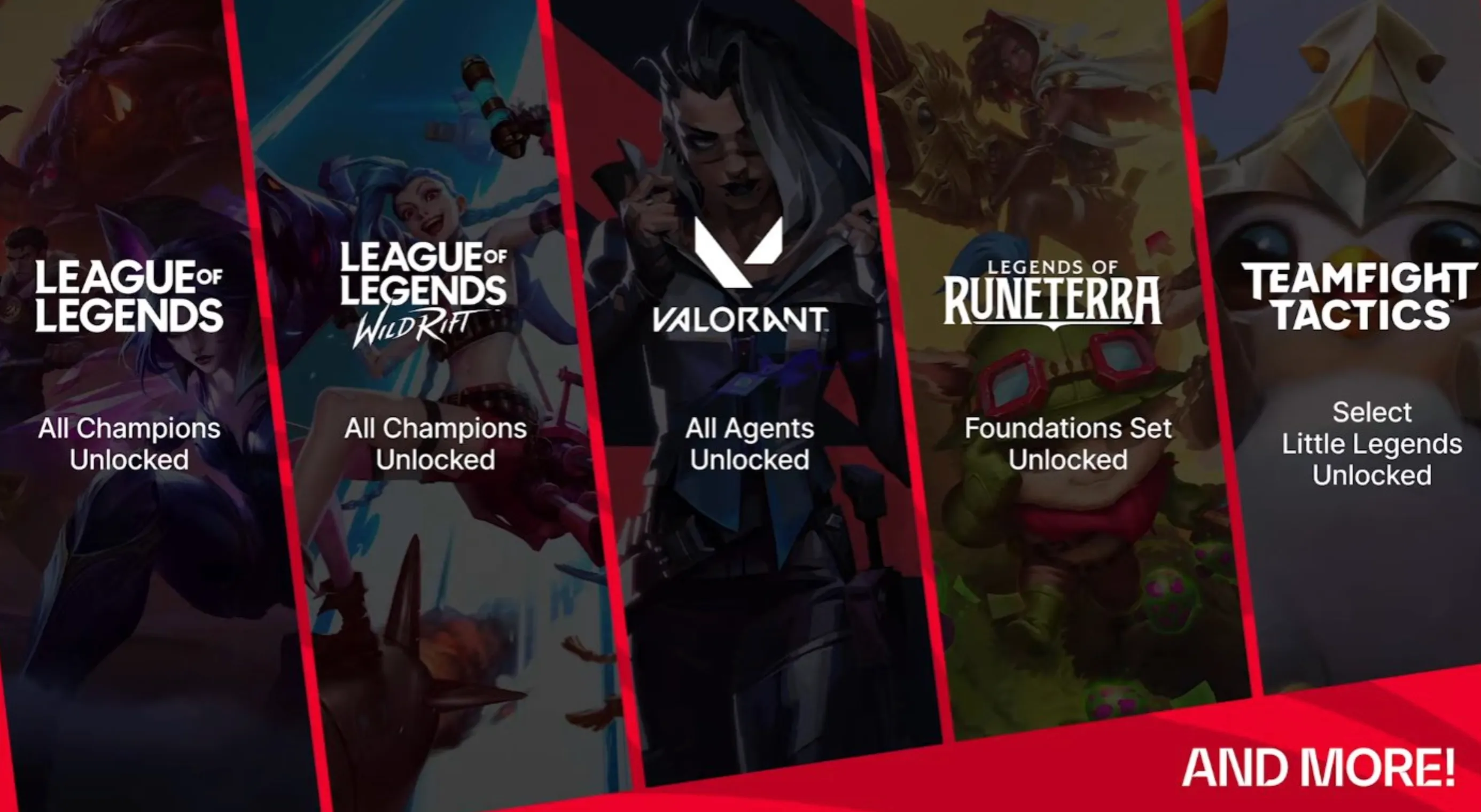 Xbox Game Pass benefits for LoL